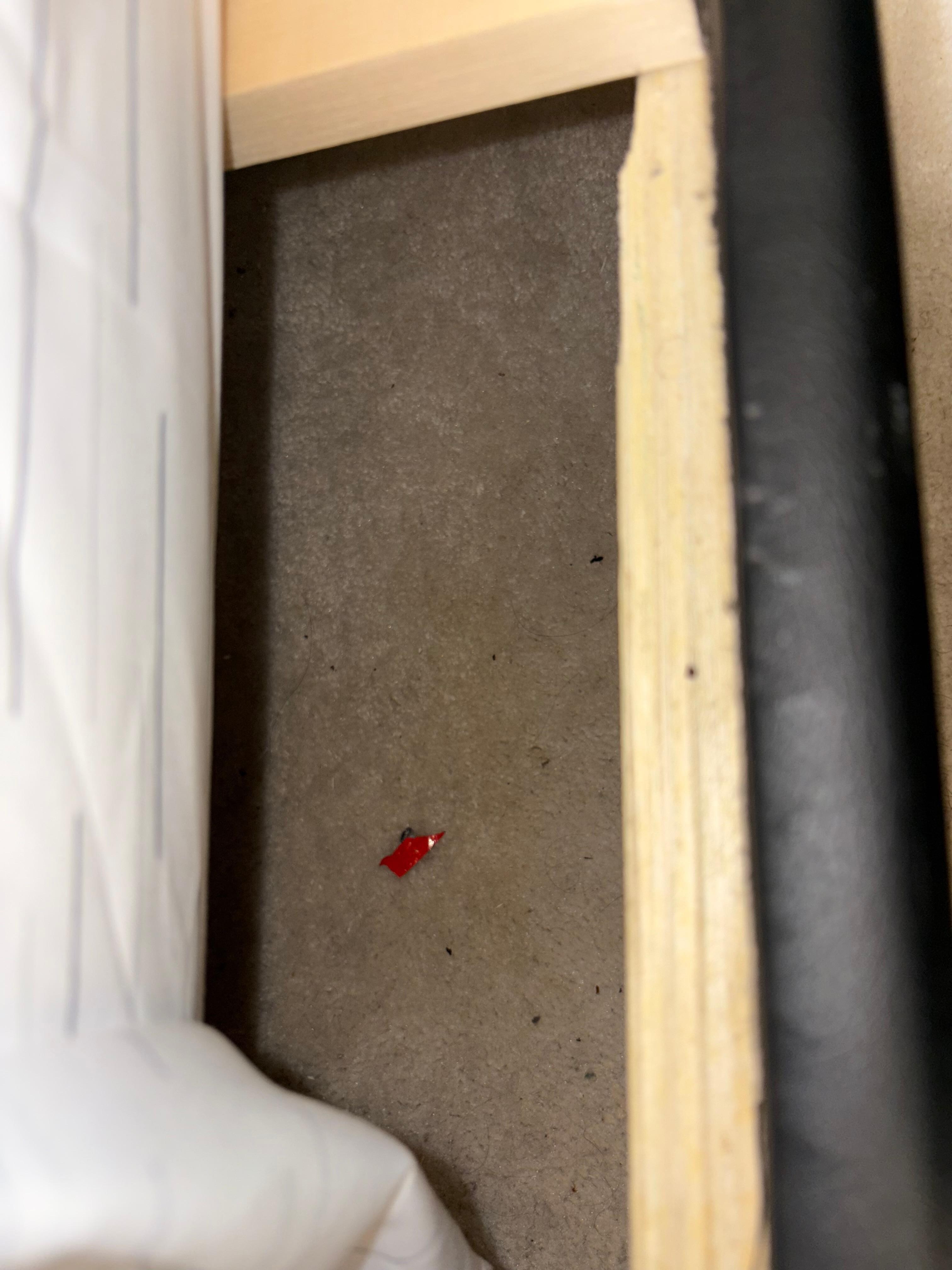 Under the beds