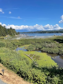 View from the room balcony