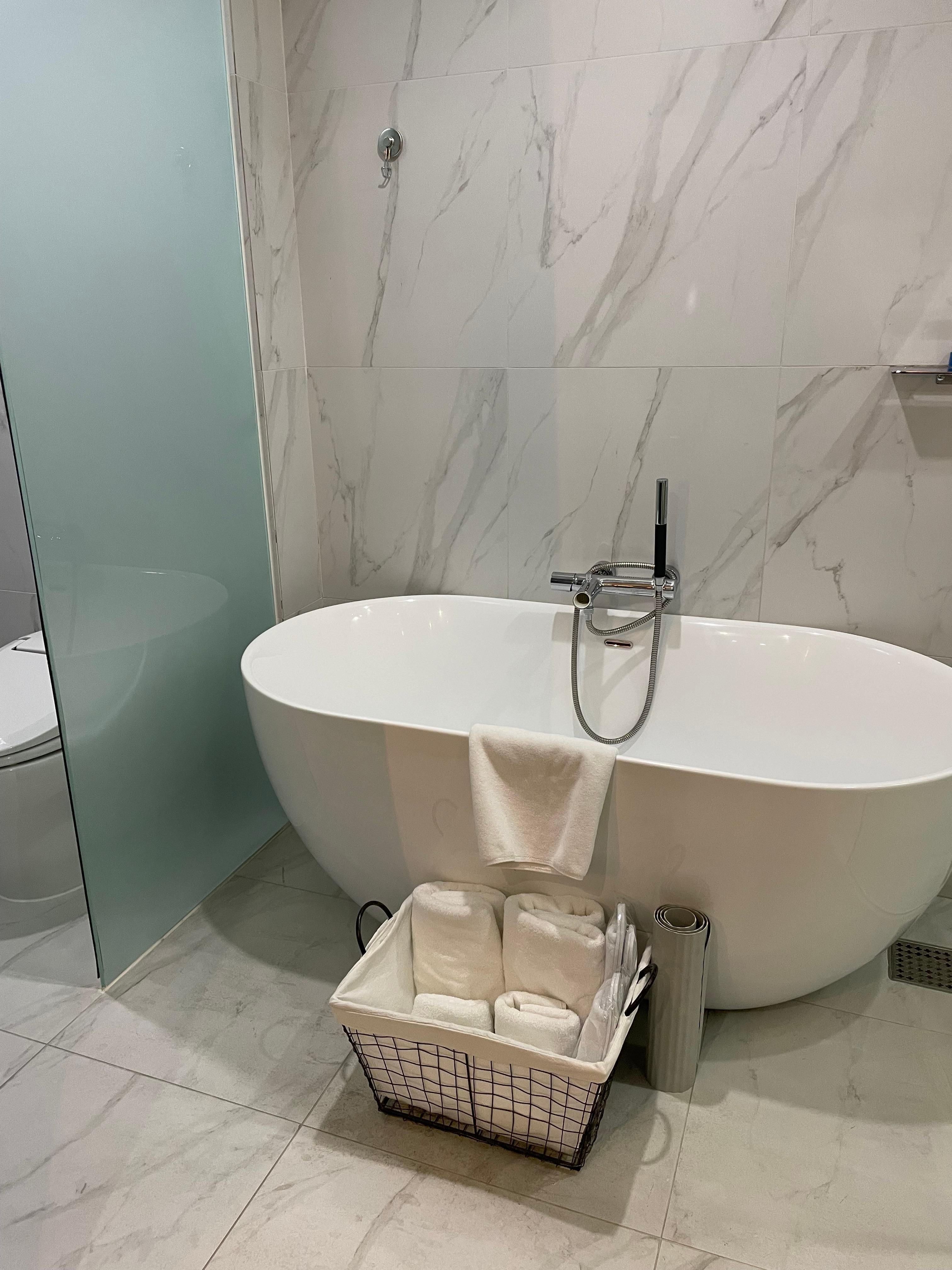 バスタブ可愛い