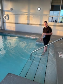 Indoor/ Outdoor pool