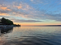 View from the dock