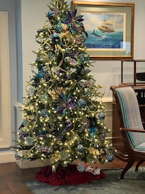 Loved the beautiful Christmas tree!🎄