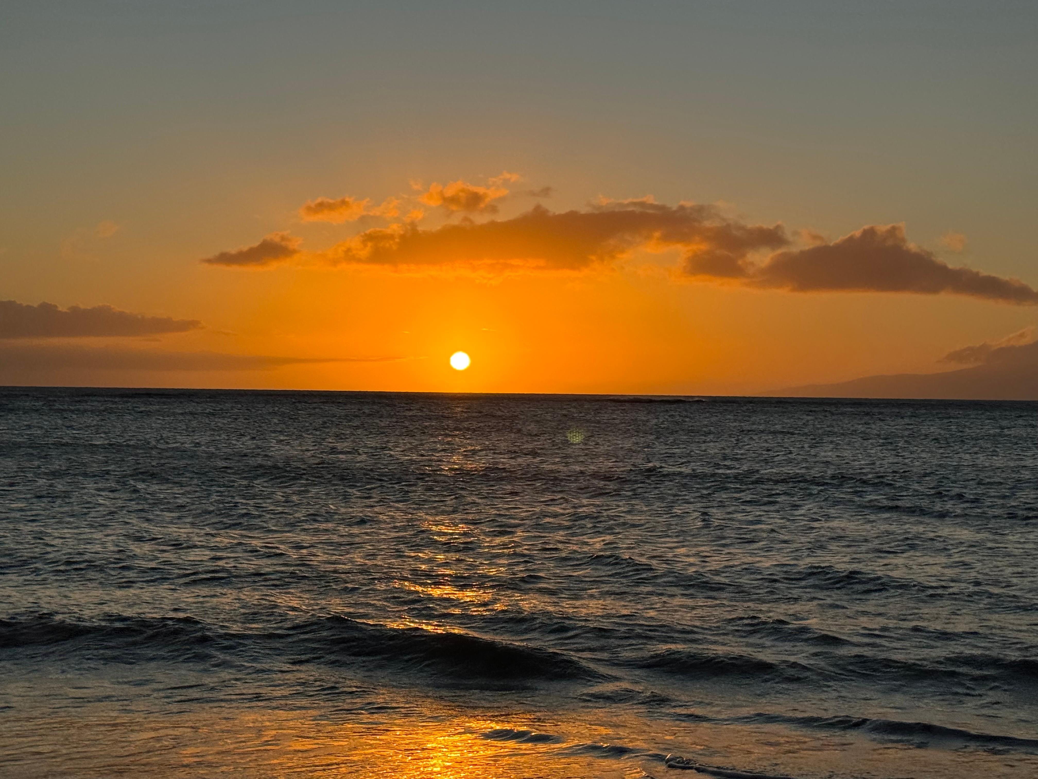 Enjoyed nightly sunsets!