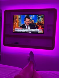 TV. You can adjust backlighting.