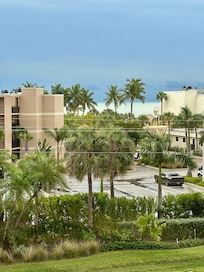 View from the condo of the gulf