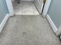 The be cleaned! All of the baseboard needed to be painted