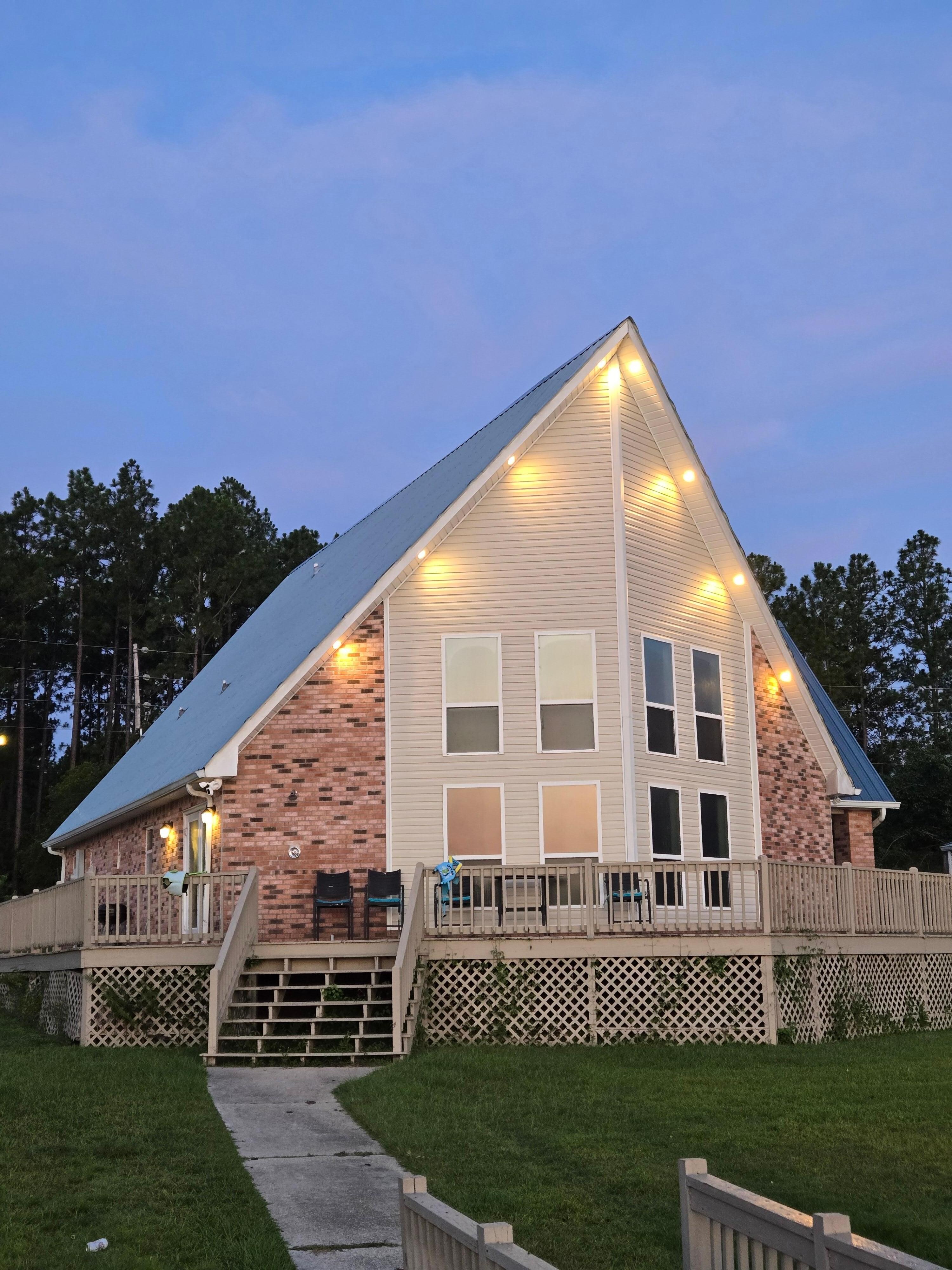 View of house from dock