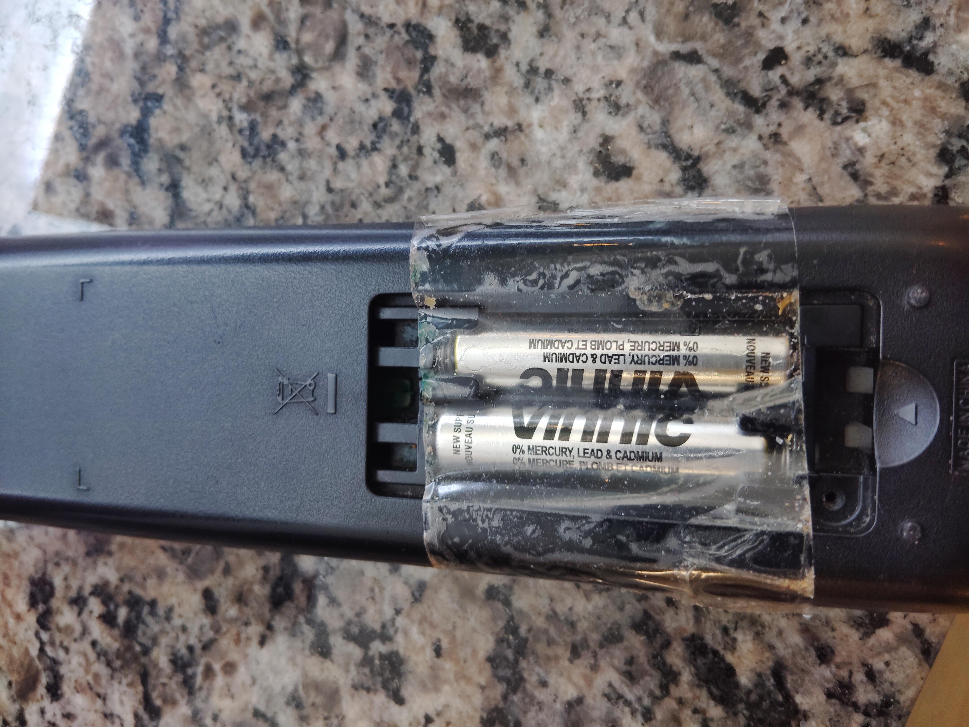 Batteries were dead, never worked at all