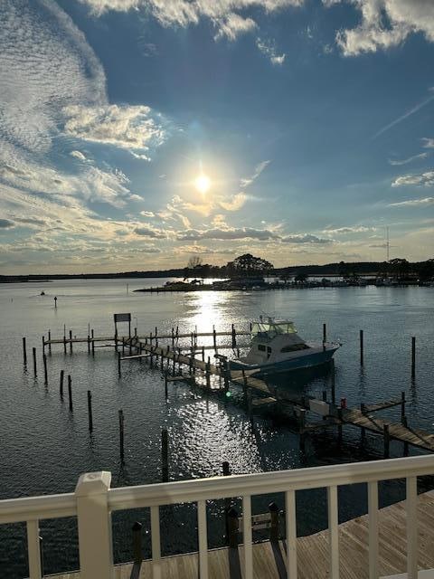 View from our balcony