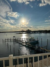 View from our balcony