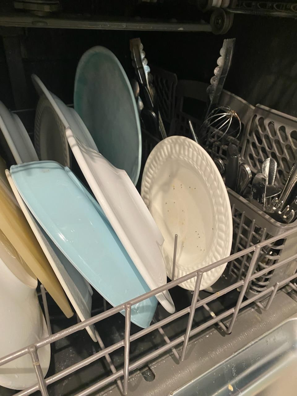 Still dirty dishes after a 3rd wash
