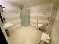Wheelchair accessible bathroom