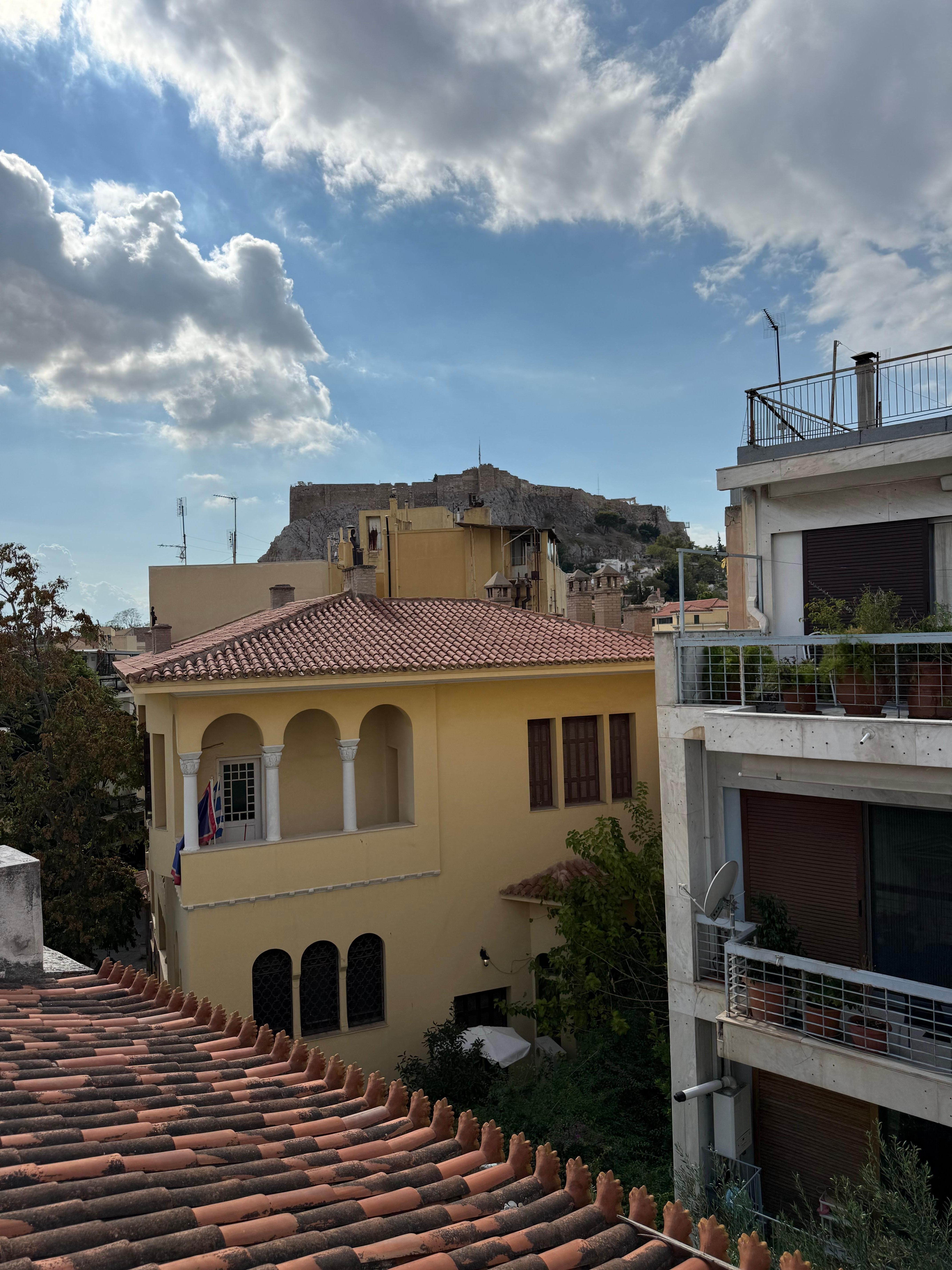 Rooftop view of the Acropolis 