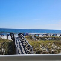 View from the balcony