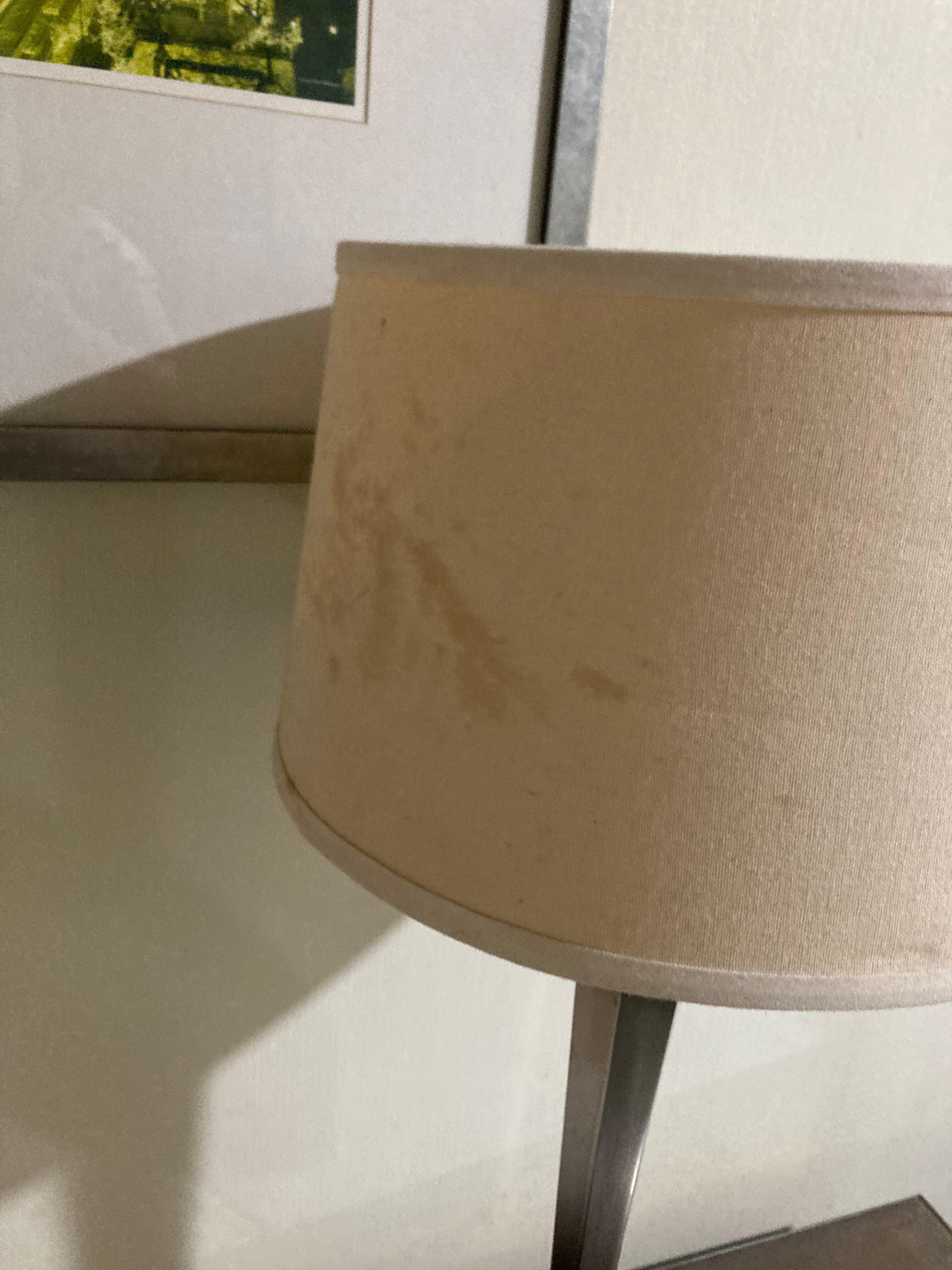 Dirty lamp shade 