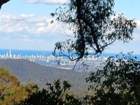 The view. The photo doesn't do it justice sorry. The view was ten times better than this
