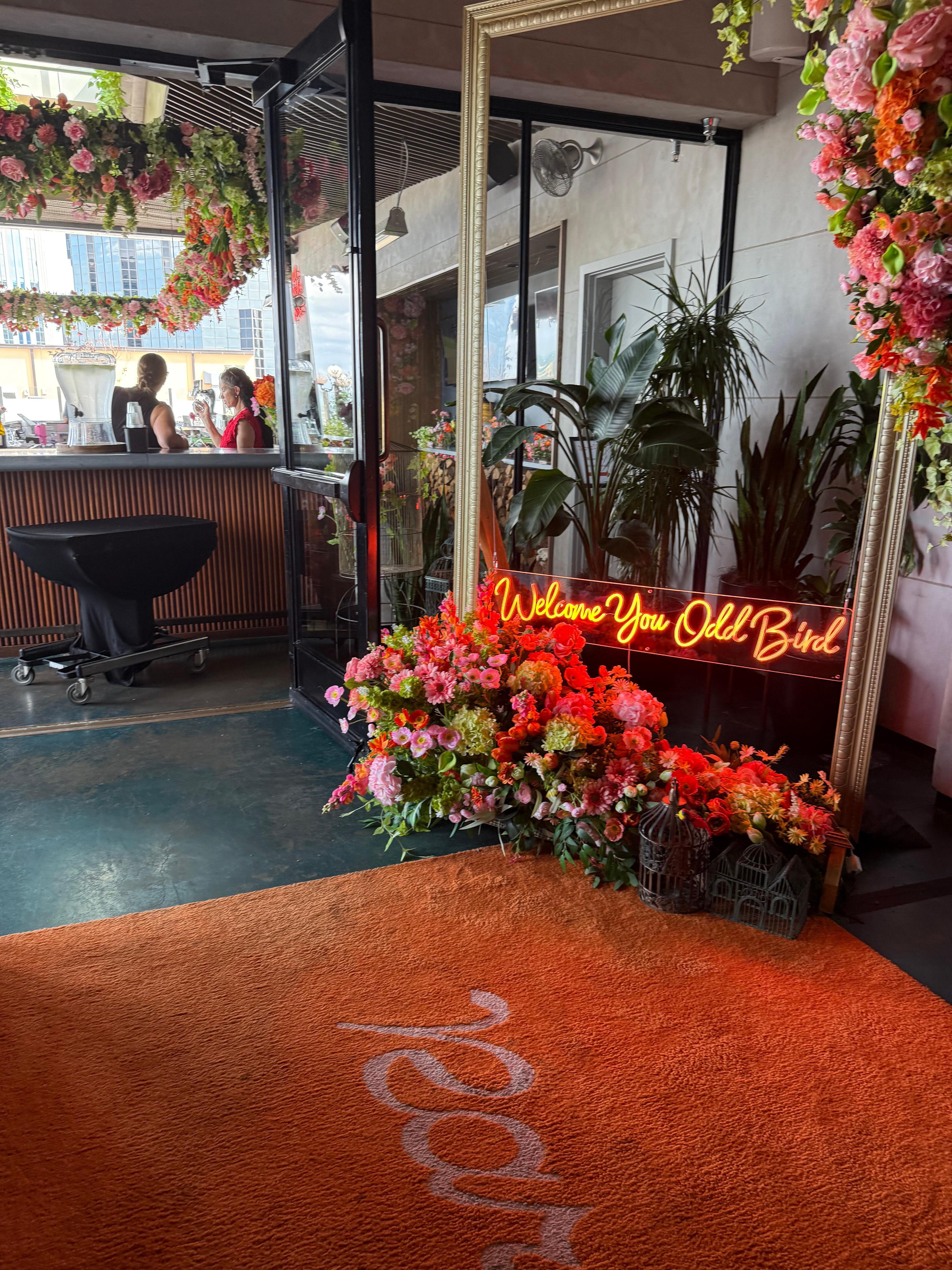 Entrance to the Rare Bird Bar