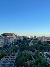 View from hotel
Room.