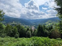vu sur saint Maurice depuis une randonnée accessible sans prendre la voiture