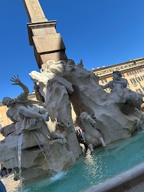 Day time at Piazza Navona.