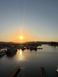 Beautiful sunset in
Marquette, Iowa.