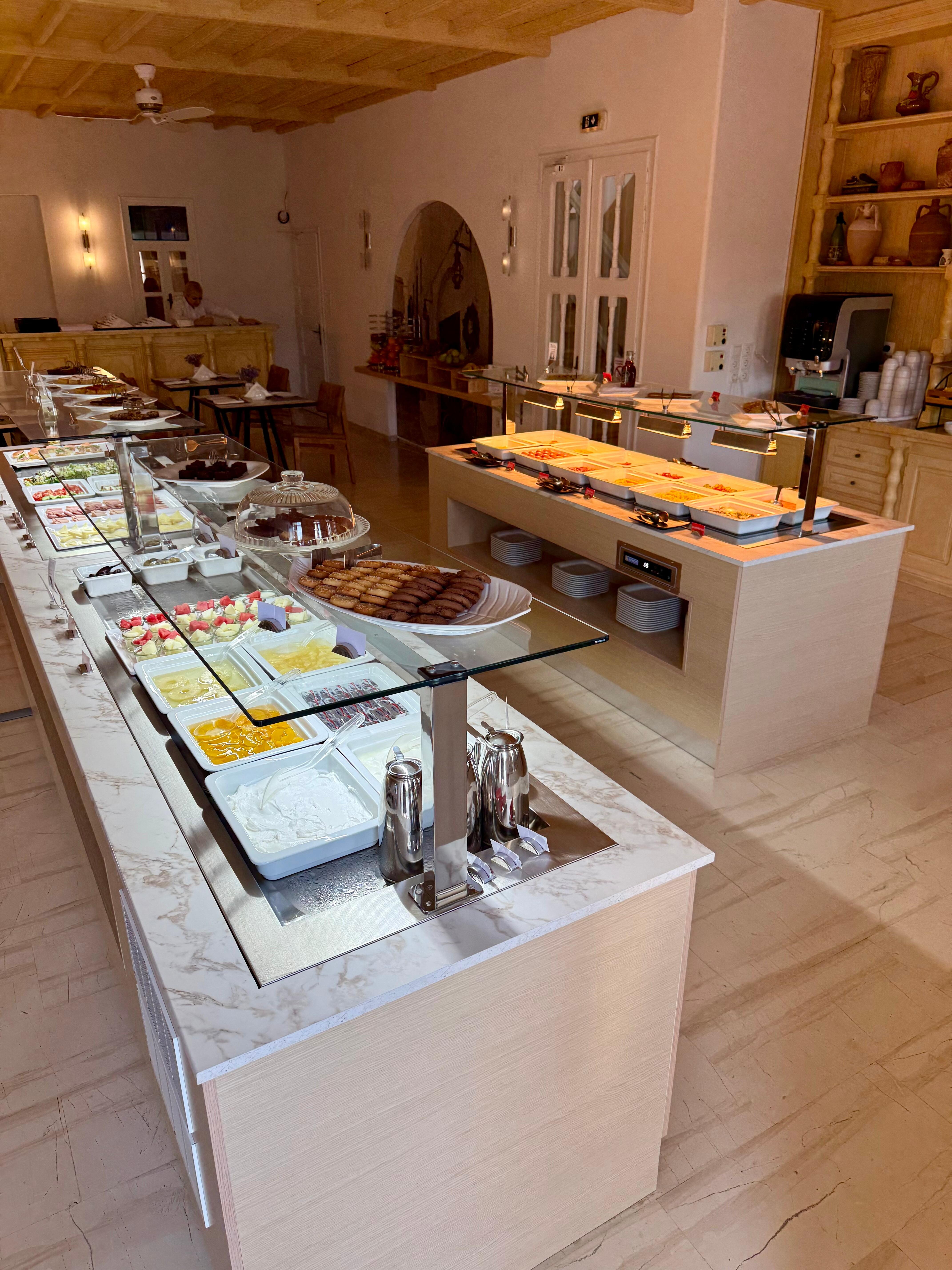Breakfast buffet