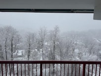 Really nice view from the room. Too bad the heating system was so awful to us.