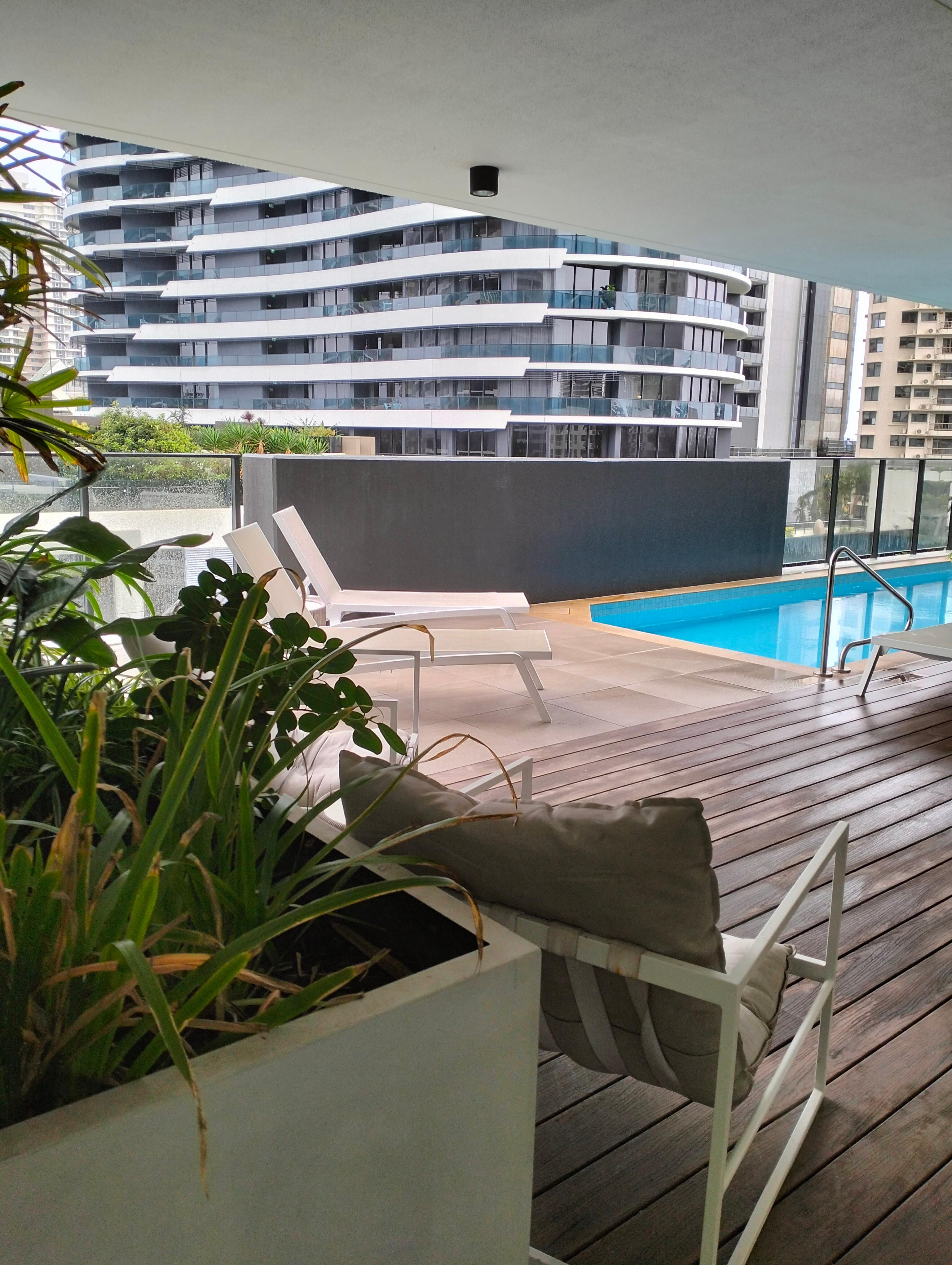 Pool BBQ area