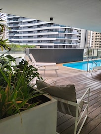 Pool BBQ area