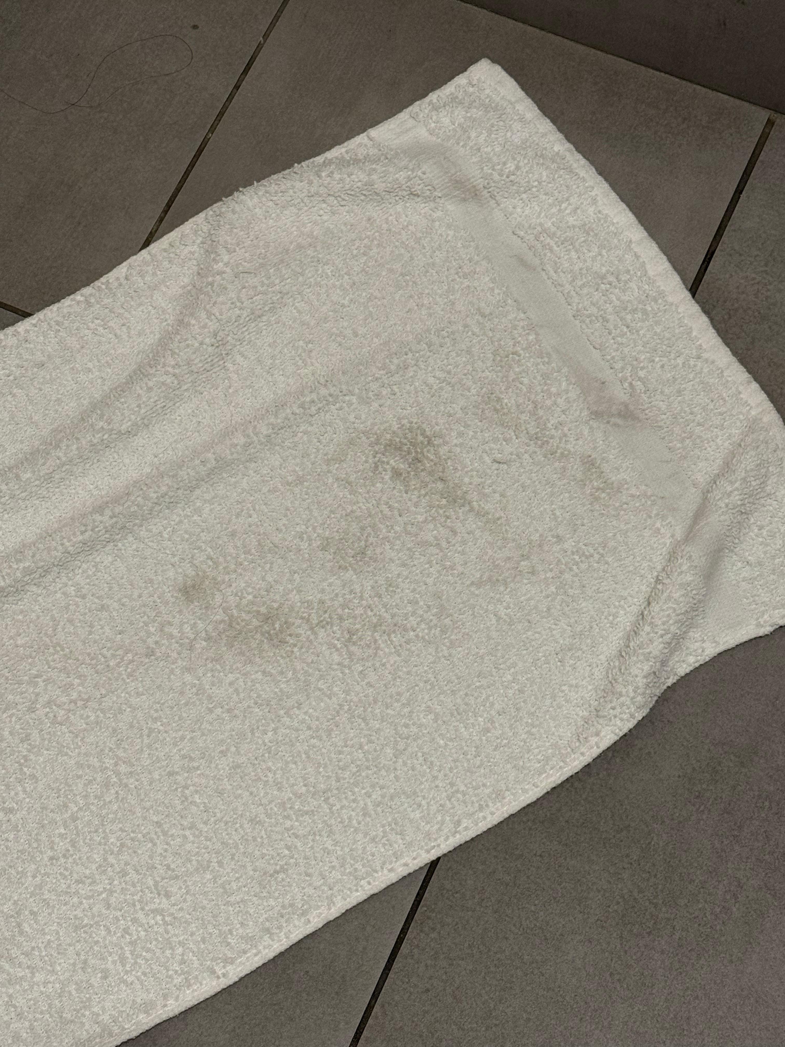 Towel fresh off the rack