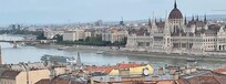 View of the Hungarian Parliament from Buda Castle