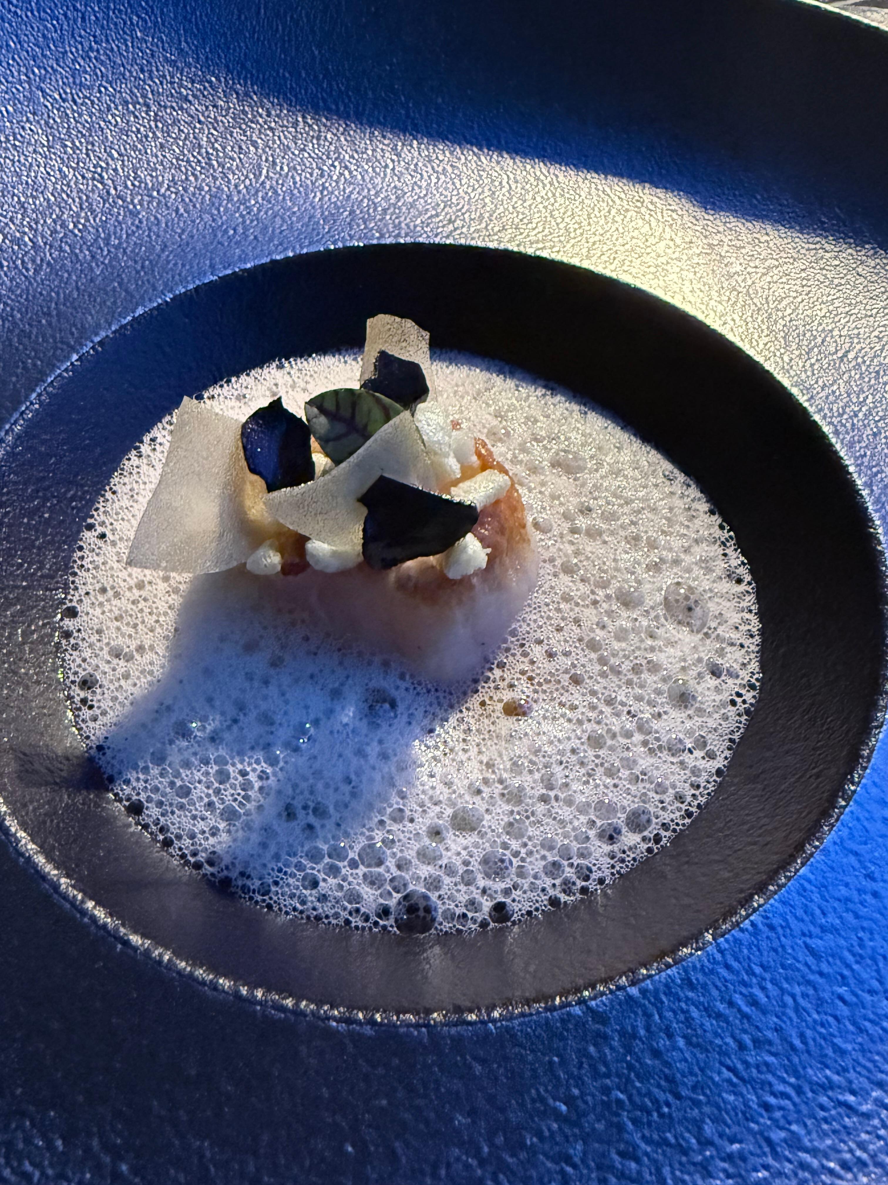 Cocina de Autor, scallop plate!  