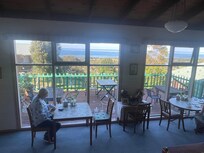 Communal dining area