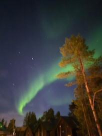 1日目 奇跡的にオ-ロラ観測出来ました