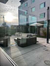 Outdoor hangout area