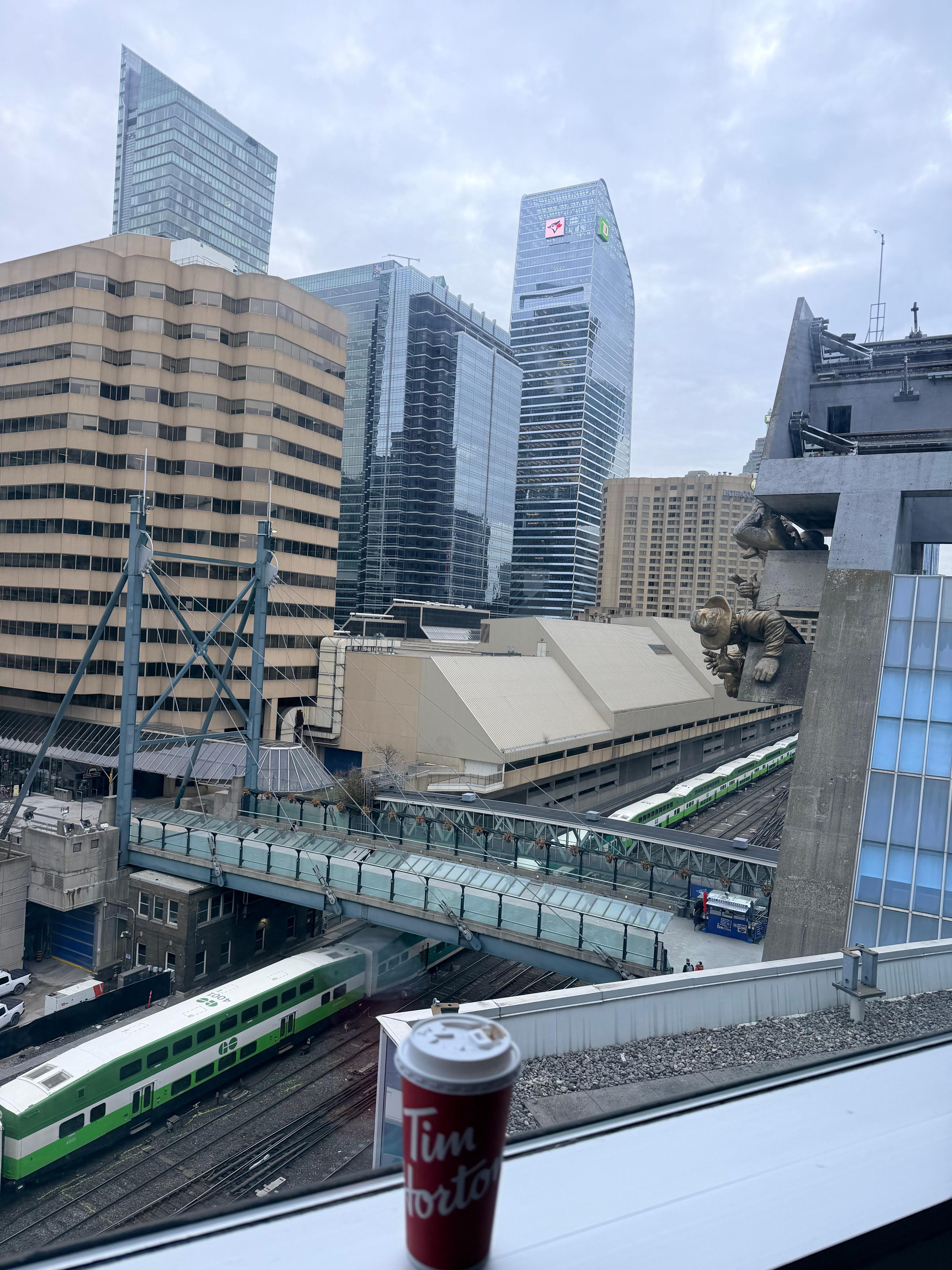 This was our city view 