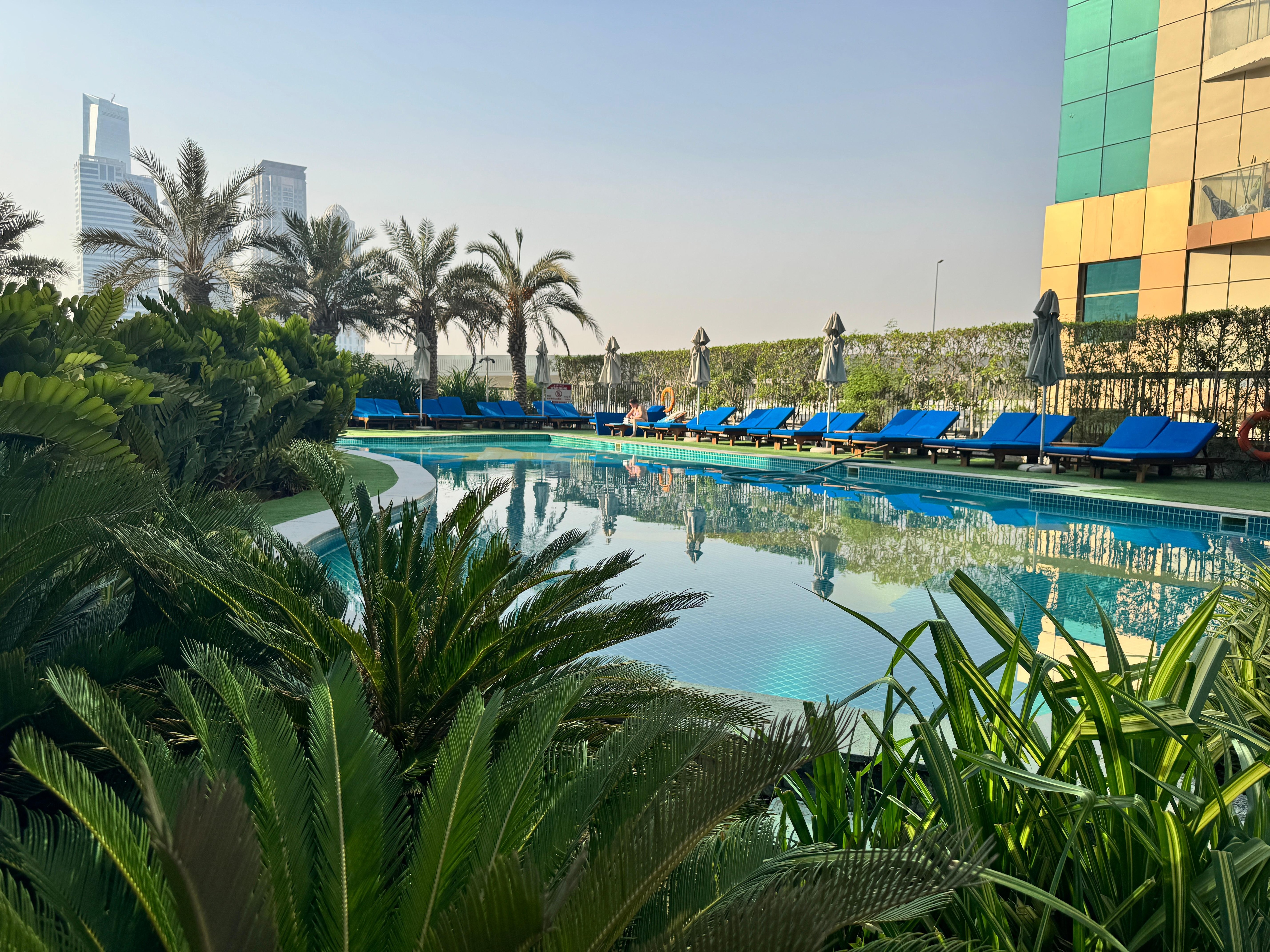Pool area