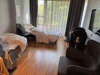 The room was accessible, but would not ever pay this much for it again.