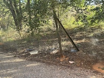 Outside view of old trash from my room window