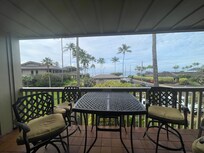 The view from the upstairs lanai
