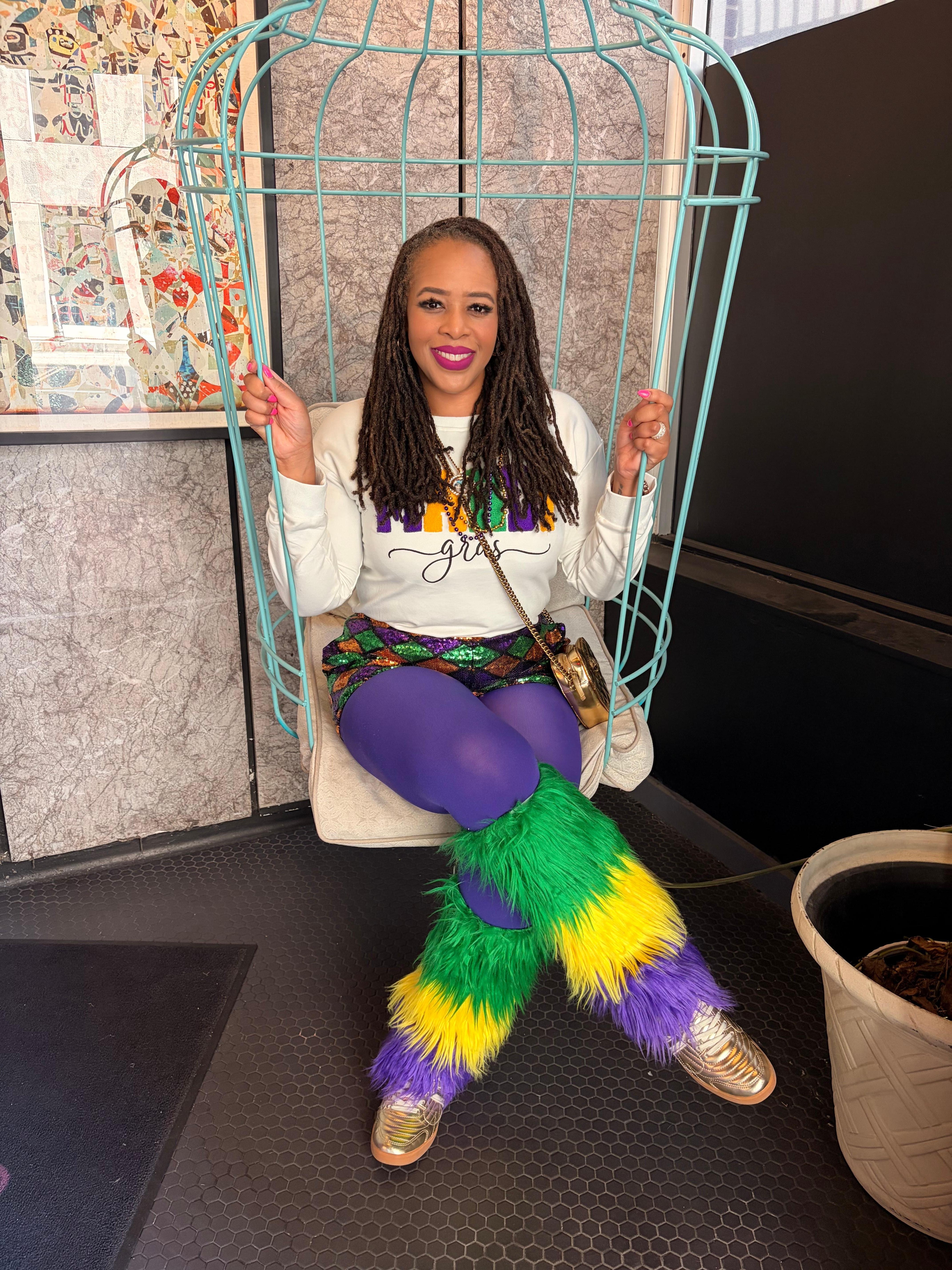 Prop swing in the lobby!