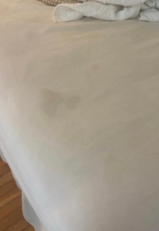 Mattress stains 