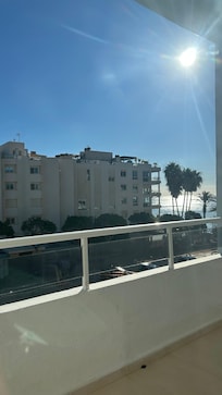 Beach view from the room