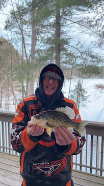 He caught lots of fish