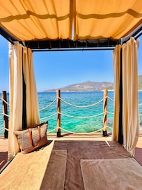 Beach club cabana
