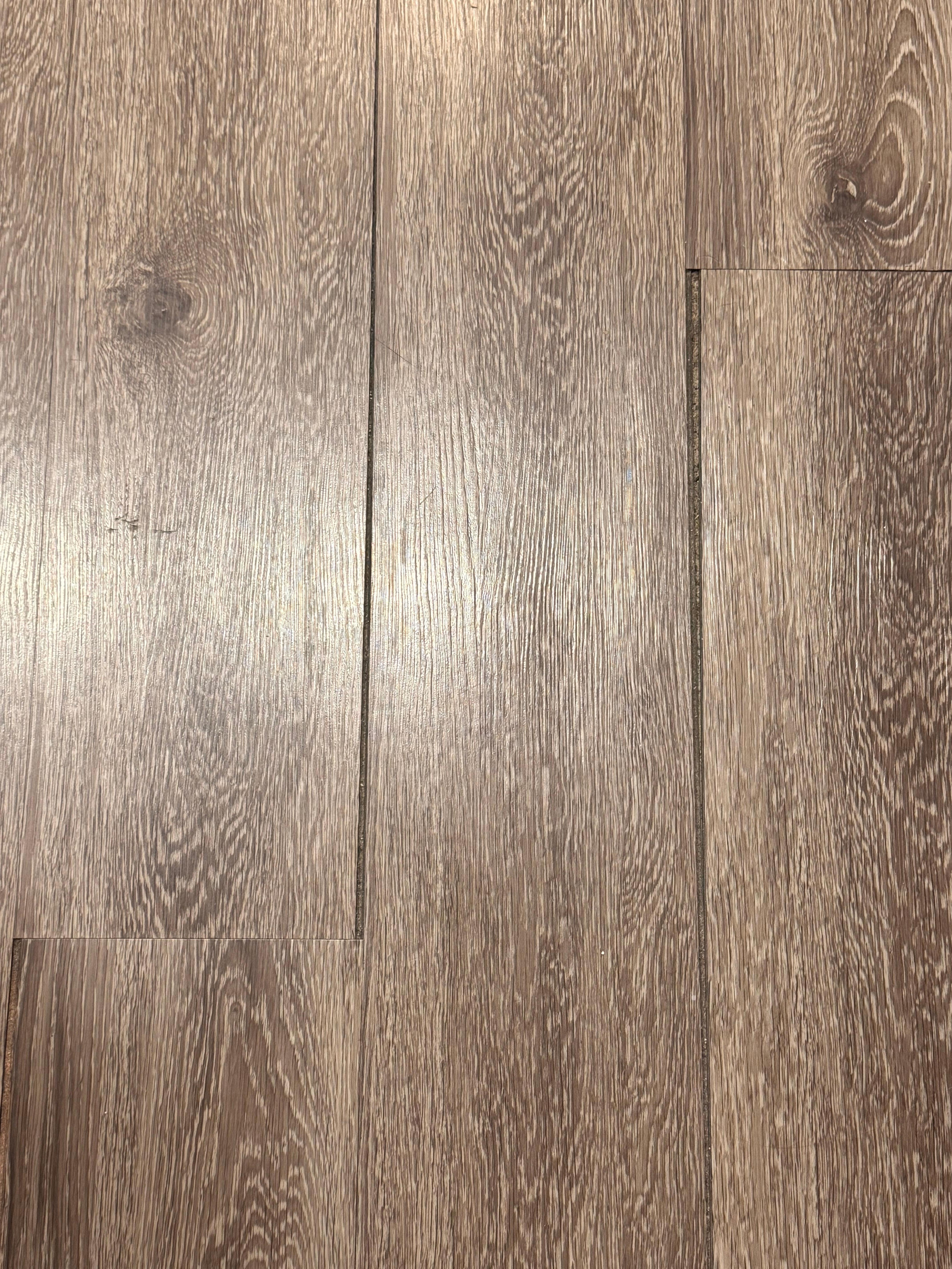 One small section of the flooring and how it was installed. 