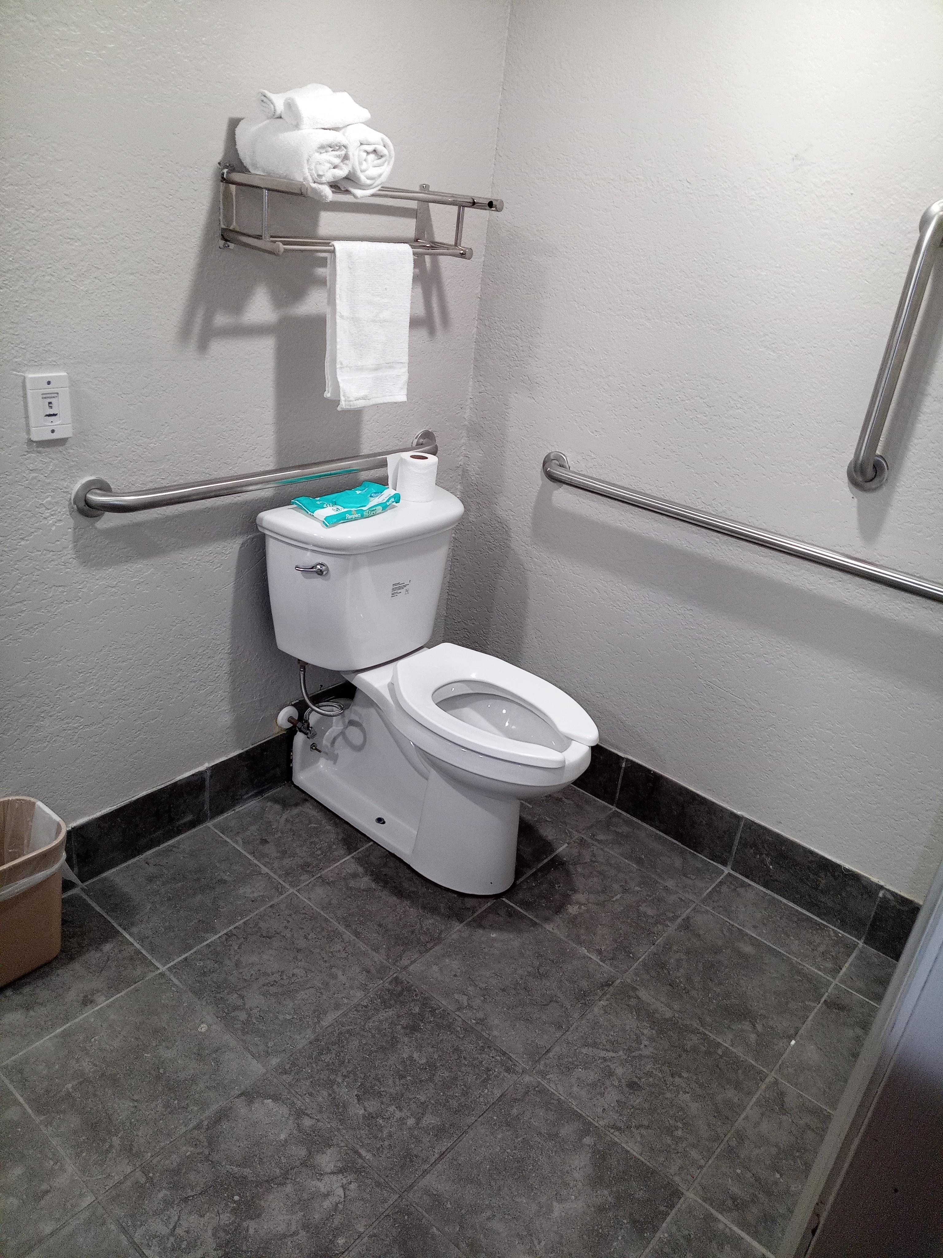 Bathroom was very big and clean