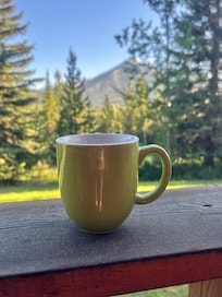Coffee and views