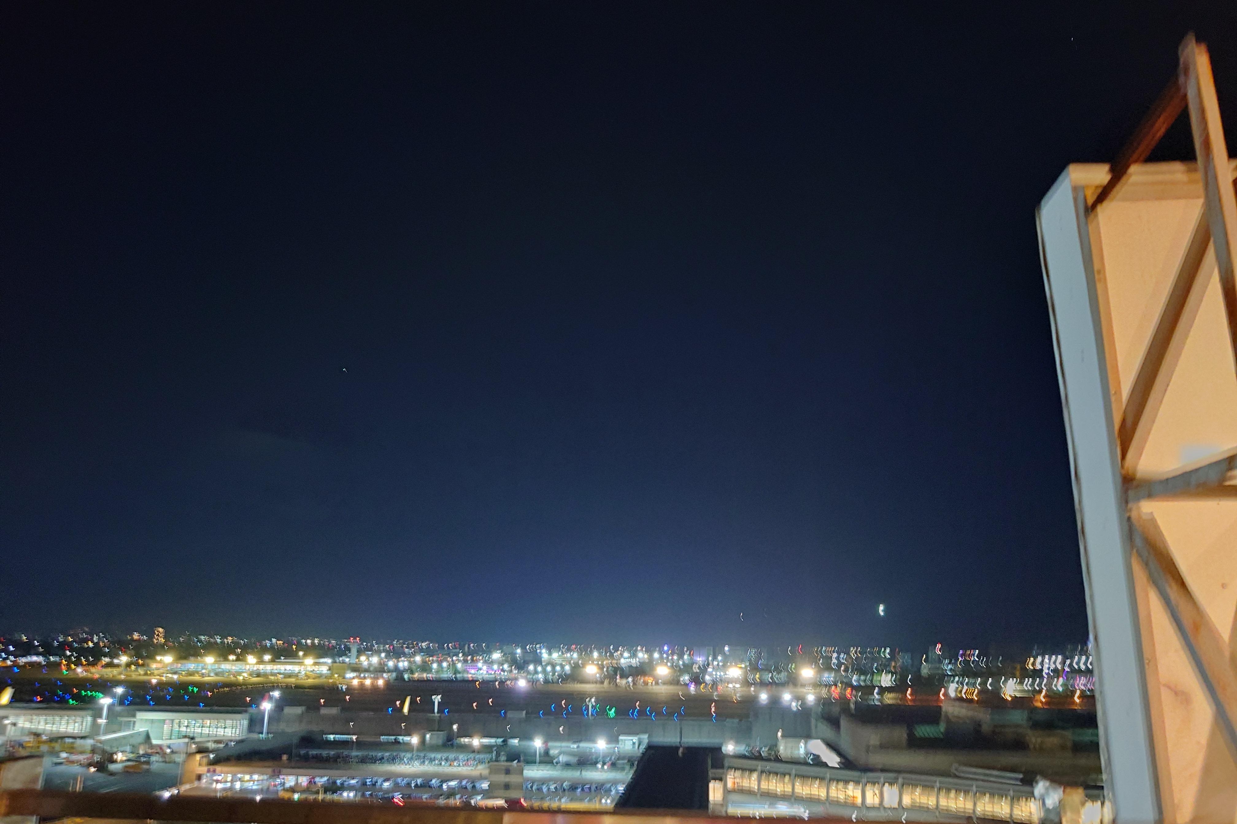 屋上からの夜景