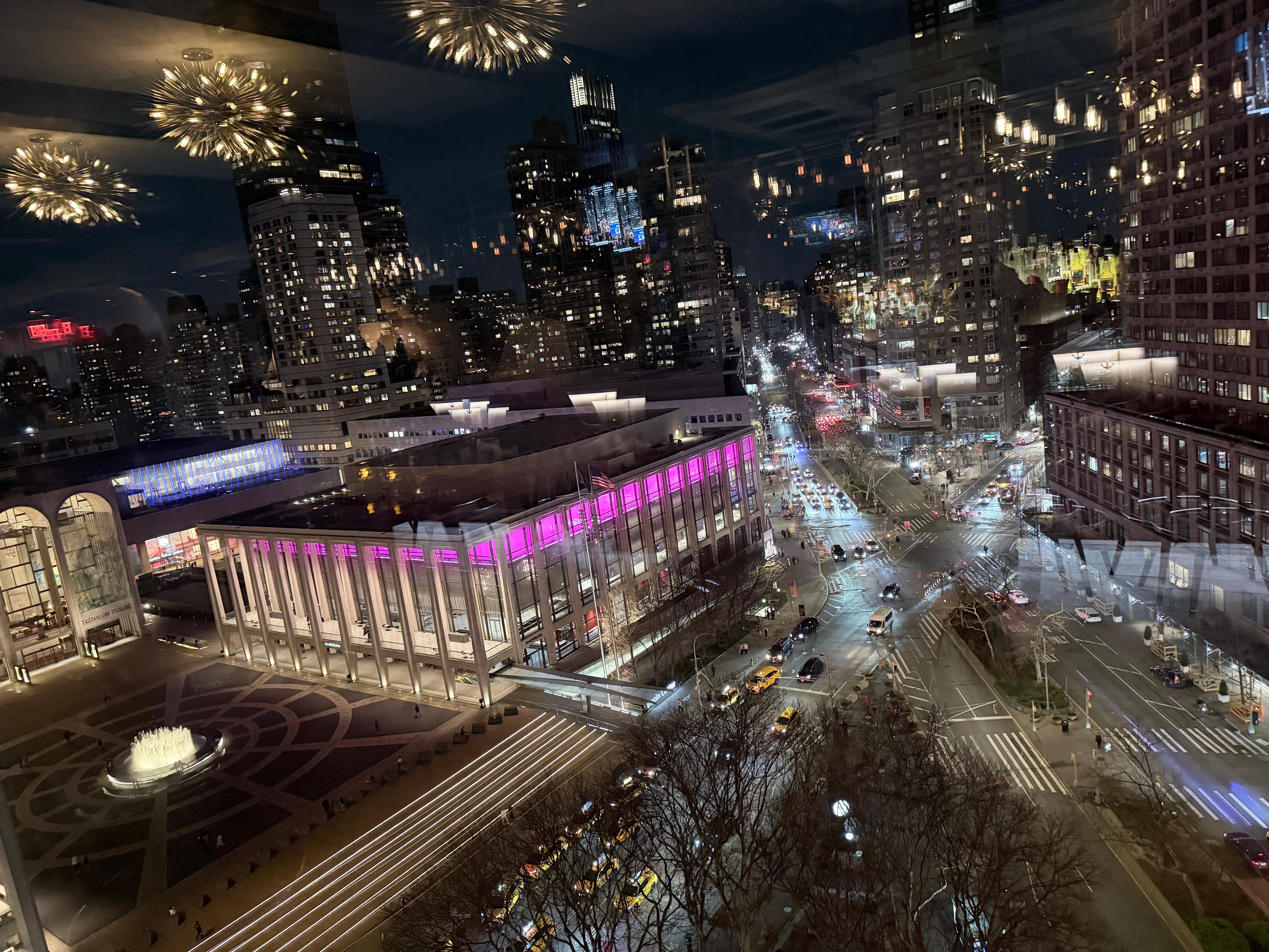 View from the rooftop bar